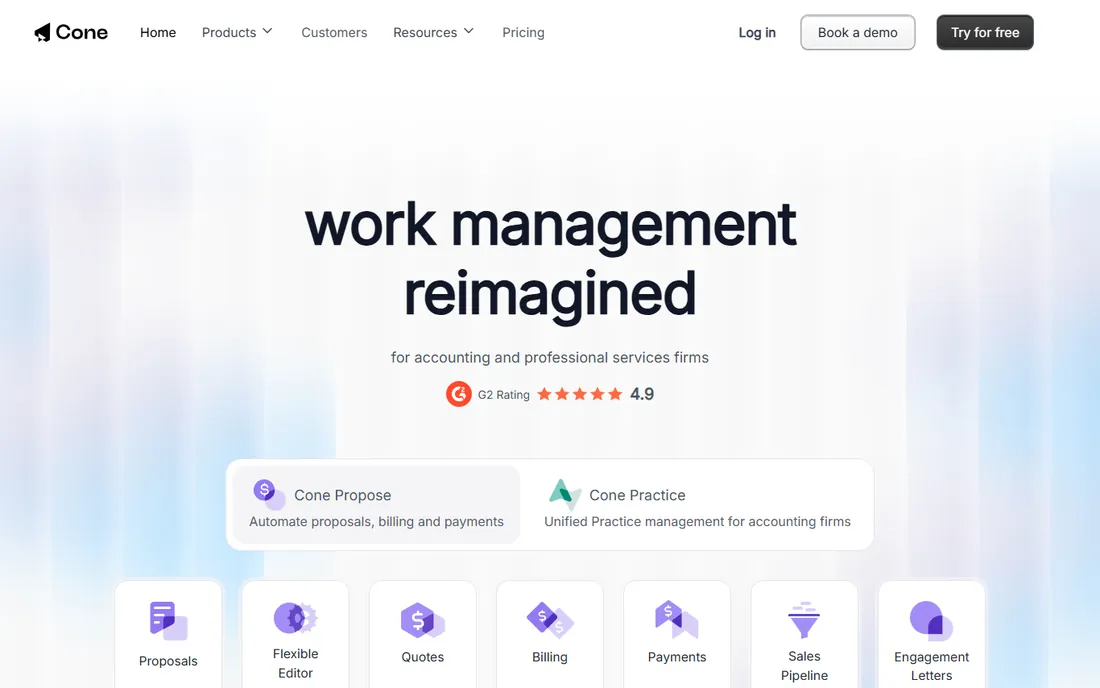 Cone homepage