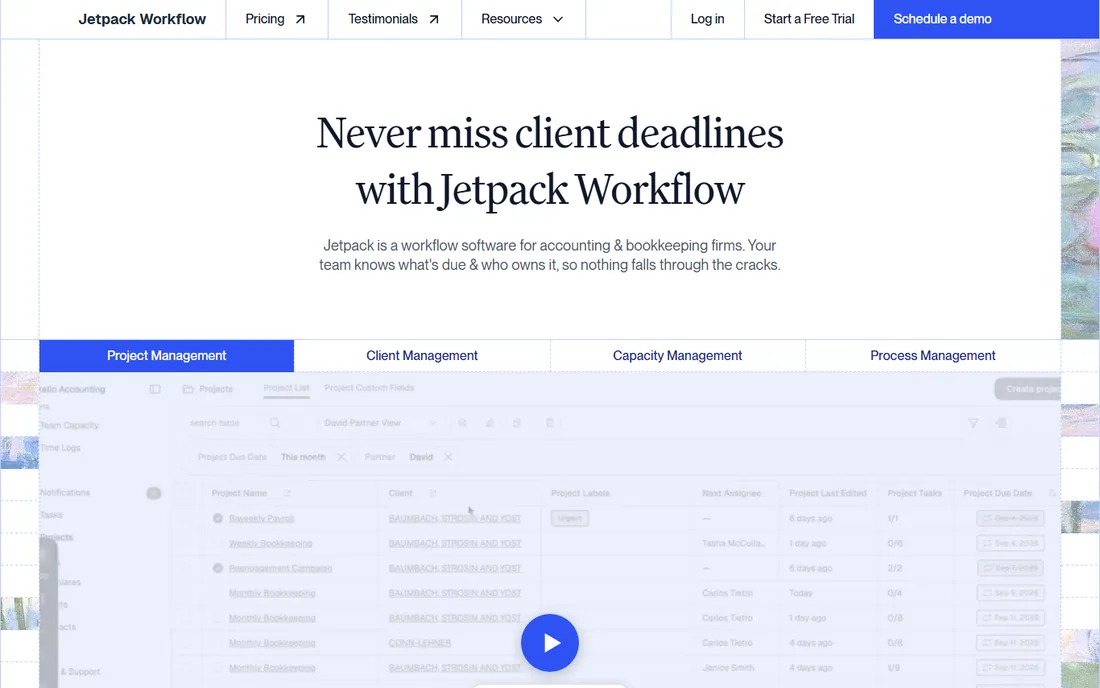 Jetpack Workflow homepage