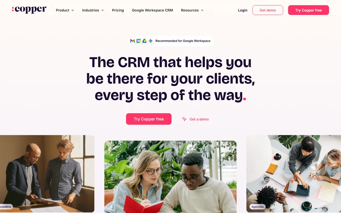 Copper homepage