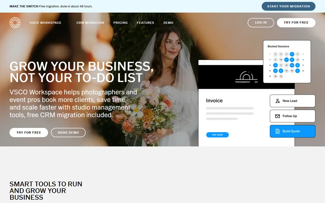 Tave homepage