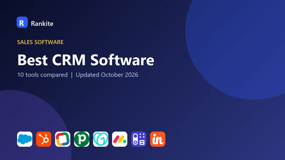 Best CRM Software in 2026: 10 Tools Compared