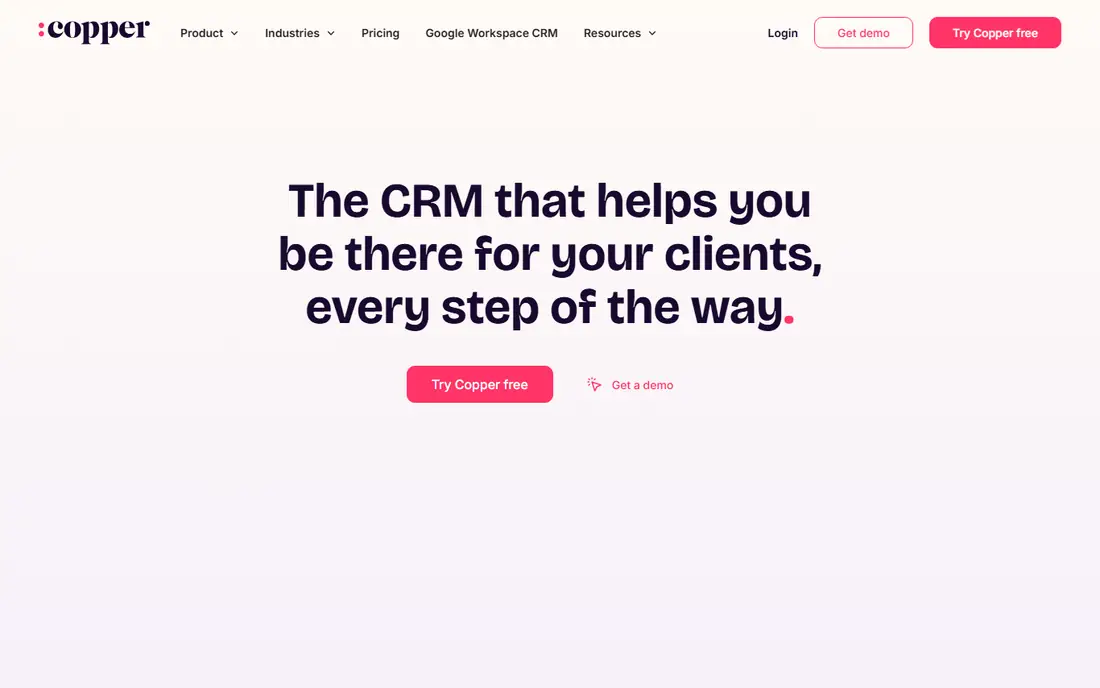 Copper homepage