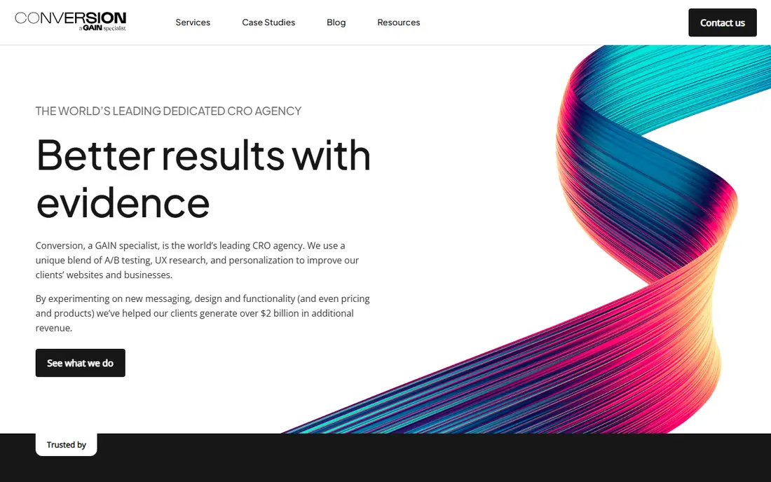 WiderFunnel homepage