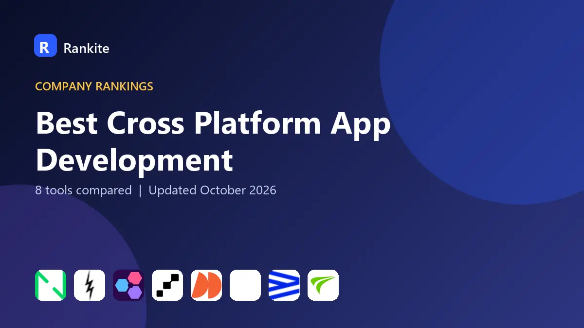 Best Cross Platform App Development in 2026: 8 Companies Compared