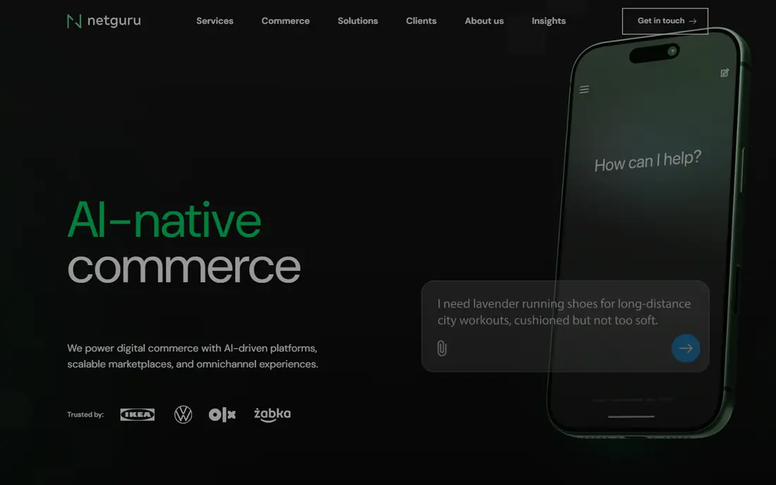 Netguru homepage