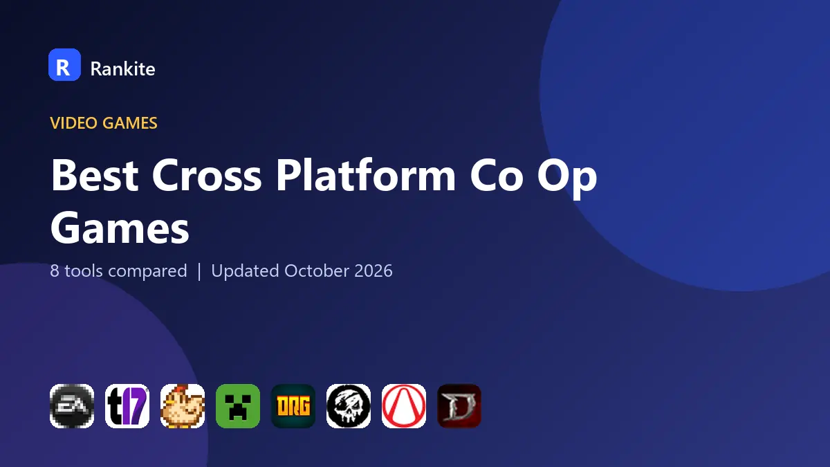 Best Cross Platform Co Op Games in 2026: 8 Tools Compared