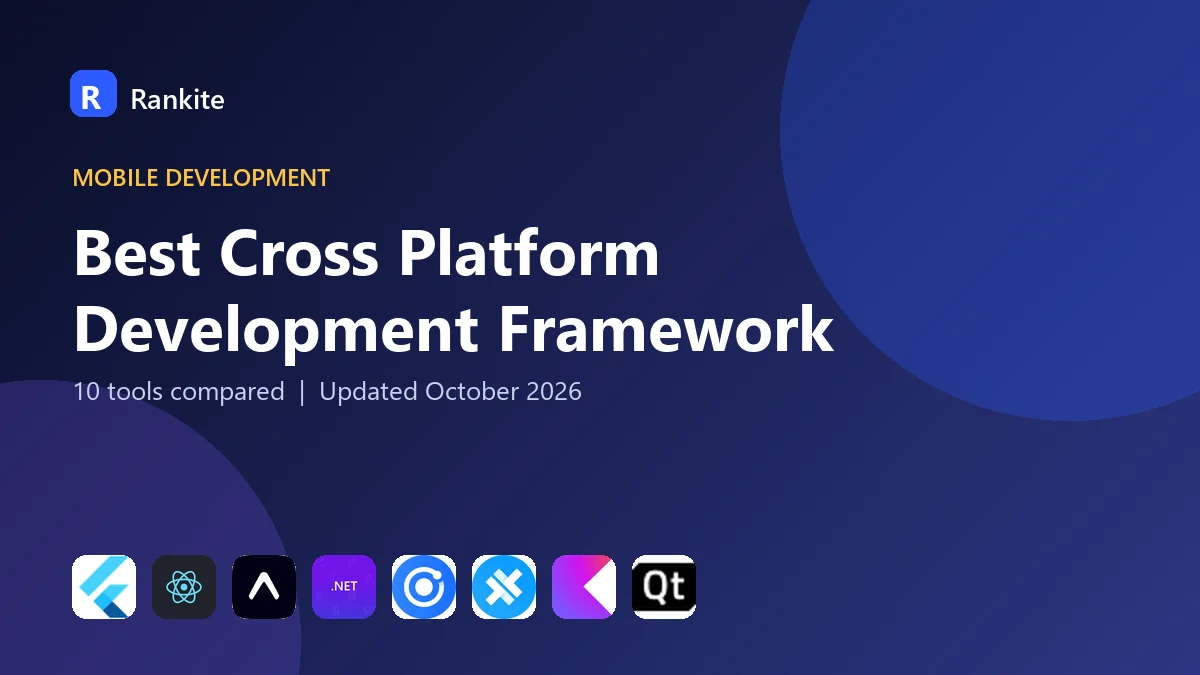 Best Cross Platform Development Framework in 2026: 10 Frameworks Compared