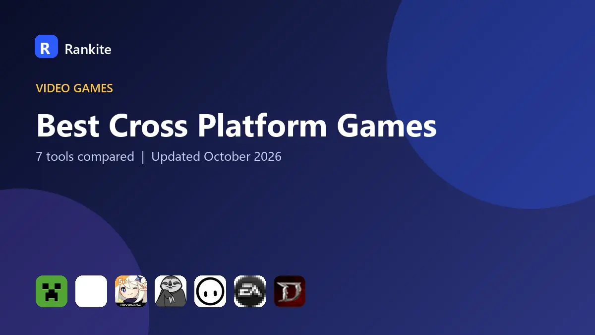 Best Cross Platform Games in 2026: 7 Games Compared