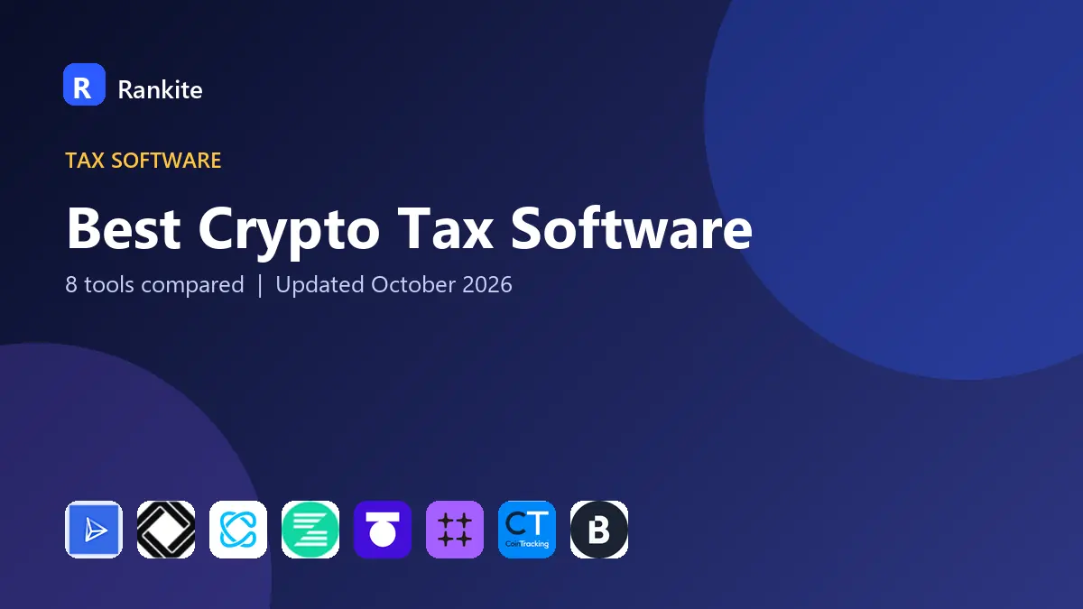 Best Crypto Tax Software in 2026: 8 Tools Compared