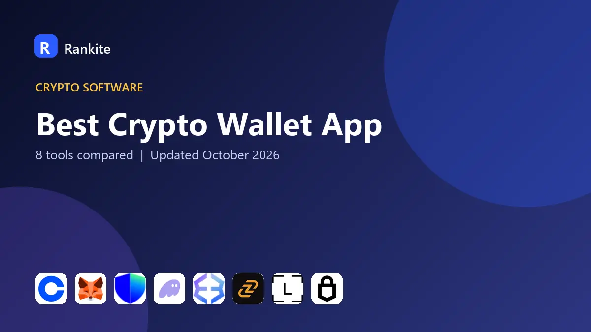 Best Crypto Wallet App in 2026: 8 Tools Compared
