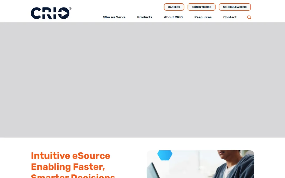 CRIO homepage