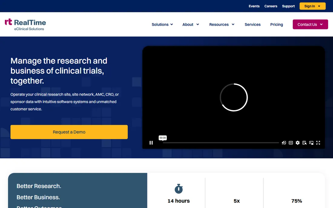 RealTime homepage