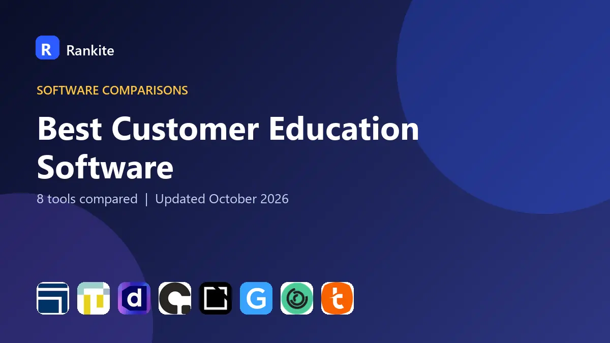 Best Customer Education Software in 2026: 8 Tools Compared