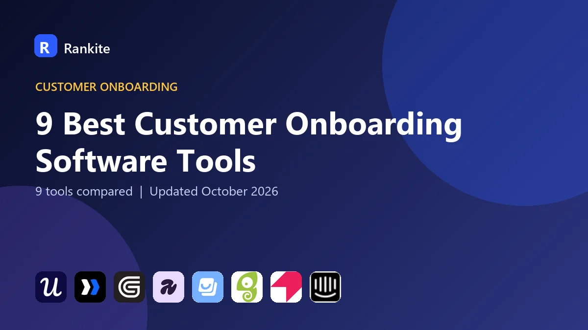 9 Best Customer Onboarding Software Tools for 2026