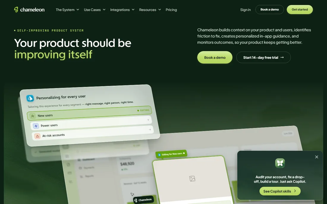 Chameleon homepage