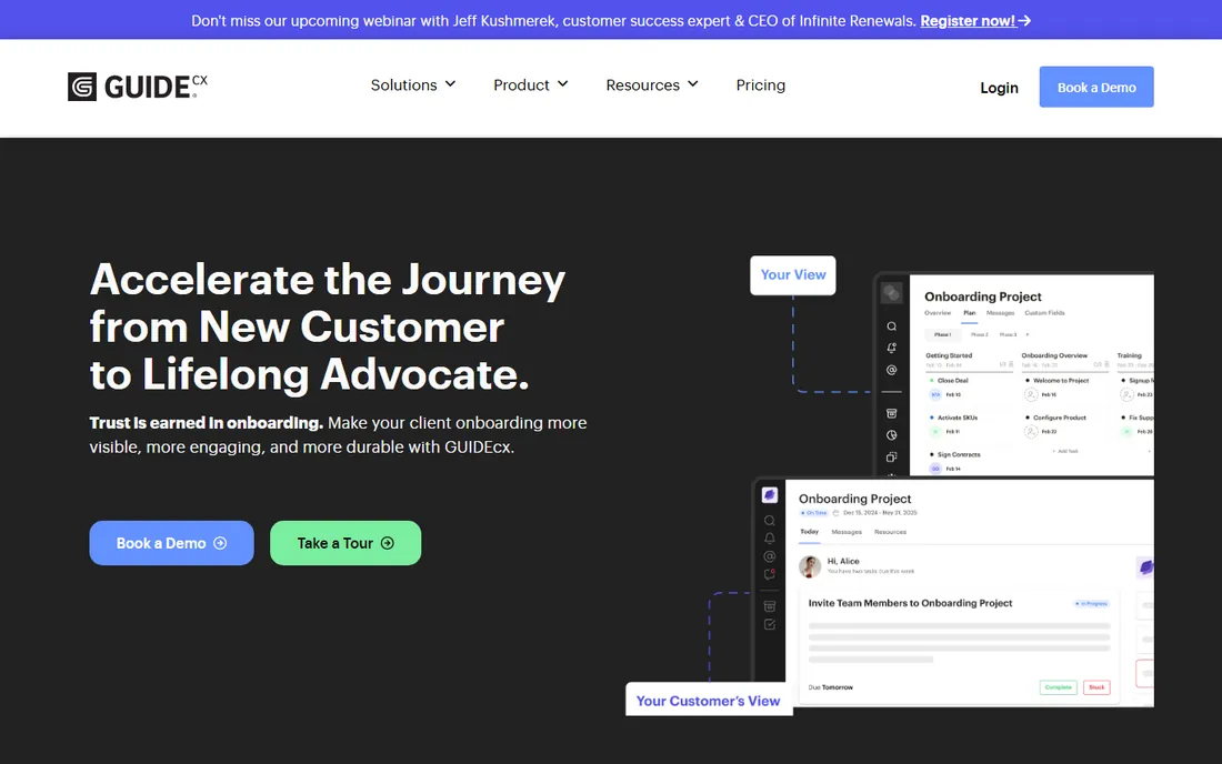 GUIDEcx homepage