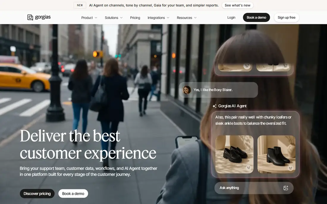 Gorgias homepage