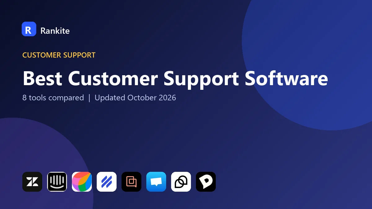 Best Customer Support Software in 2026: 8 Tools Compared