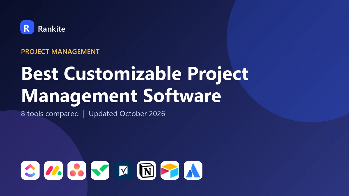 Best Customizable Project Management Software in 2026: 8 Tools Compared