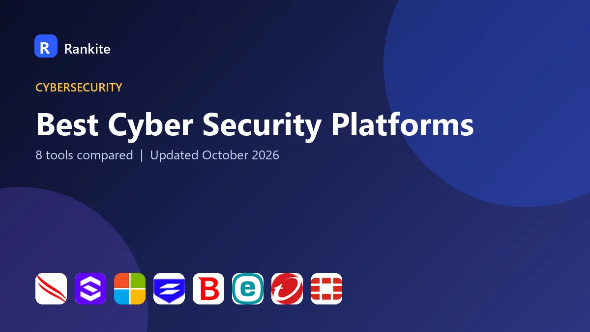 Best Cyber Security Platforms: 8 Tools Compared