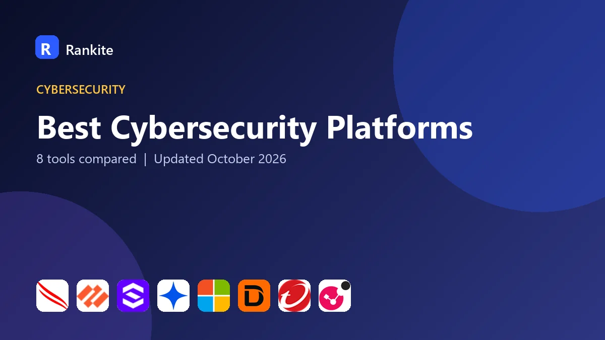 Best Cybersecurity Platforms in 2026: 8 Tools Compared