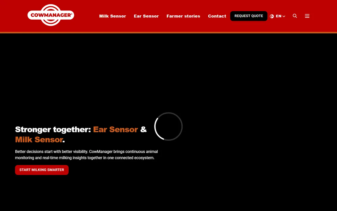 CowManager homepage