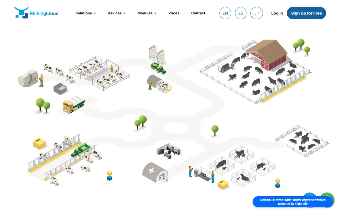 MilkingCloud homepage