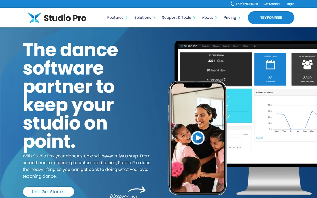 DanceStudio-Pro homepage