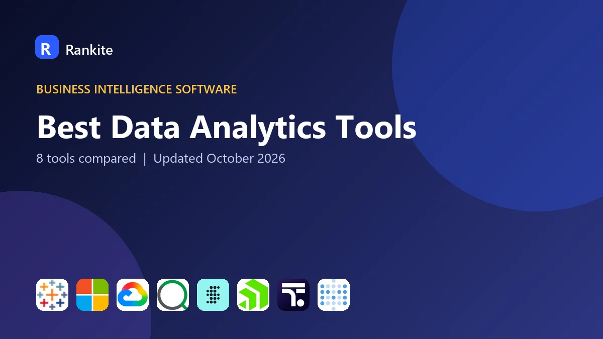 Best Data Analytics Tools: 8 Tools Compared