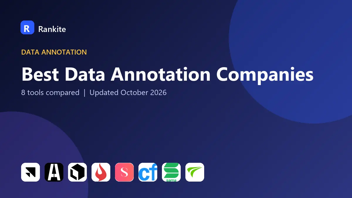 Best Data Annotation Companies in 2026: 8 Companies Compared