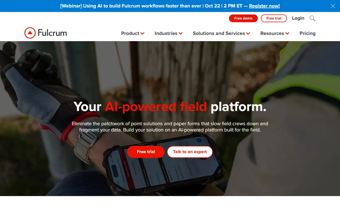 Fulcrum homepage