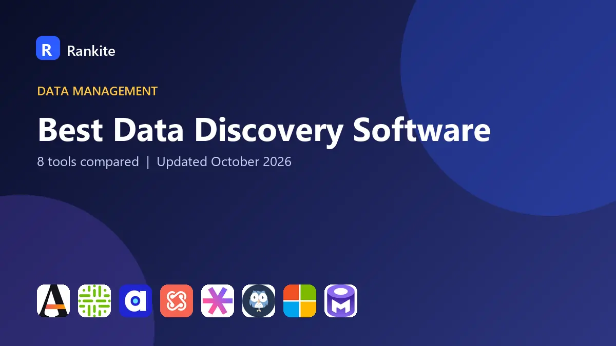 Best Data Discovery Software in 2026: 8 Tools Compared