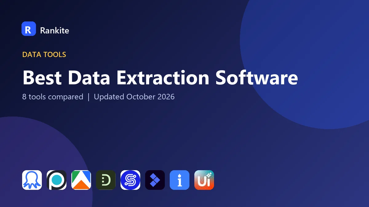 Best Data Extraction Software in 2026: 8 Tools Compared