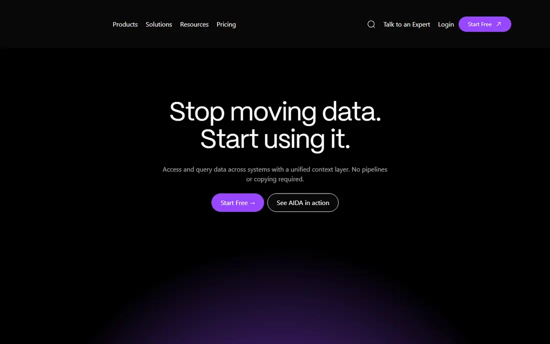 Starburst homepage