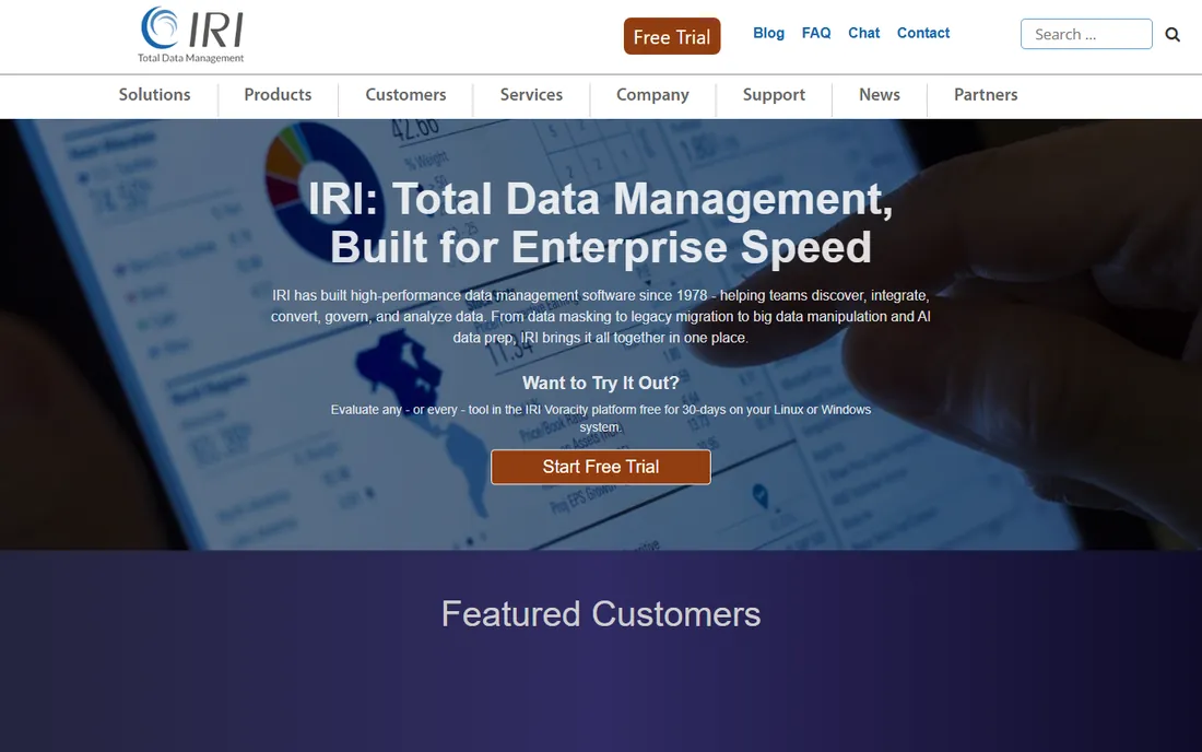 IRI FieldShield homepage
