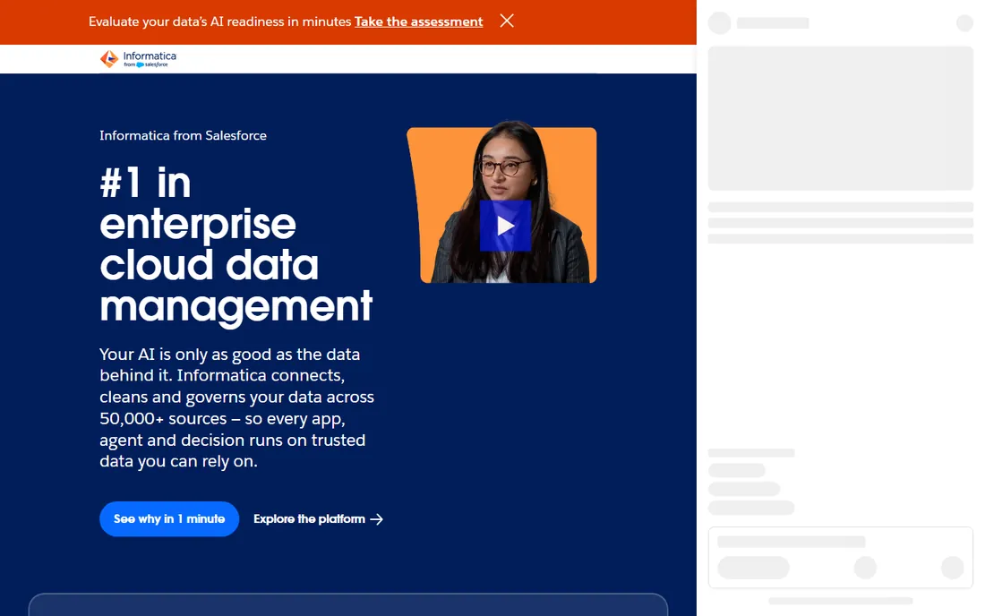 Informatica homepage