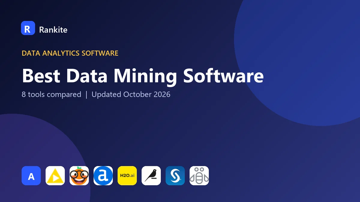 Best Data Mining Software: 8 Tools Compared