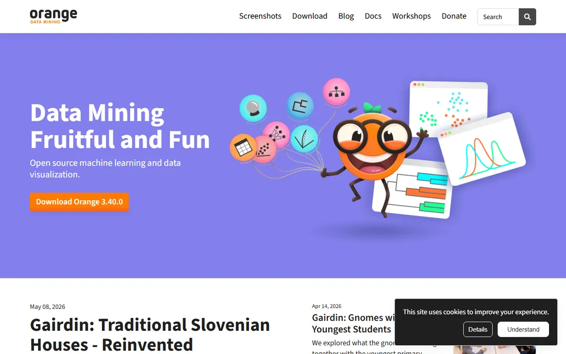 Orange homepage