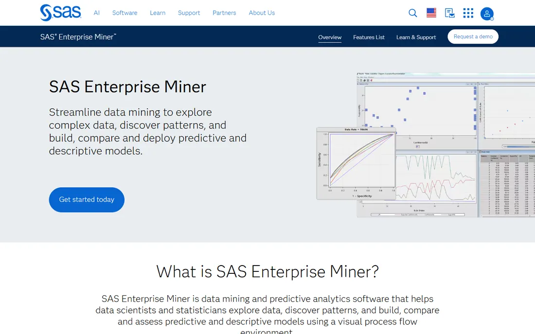 SAS Enterprise Miner homepage