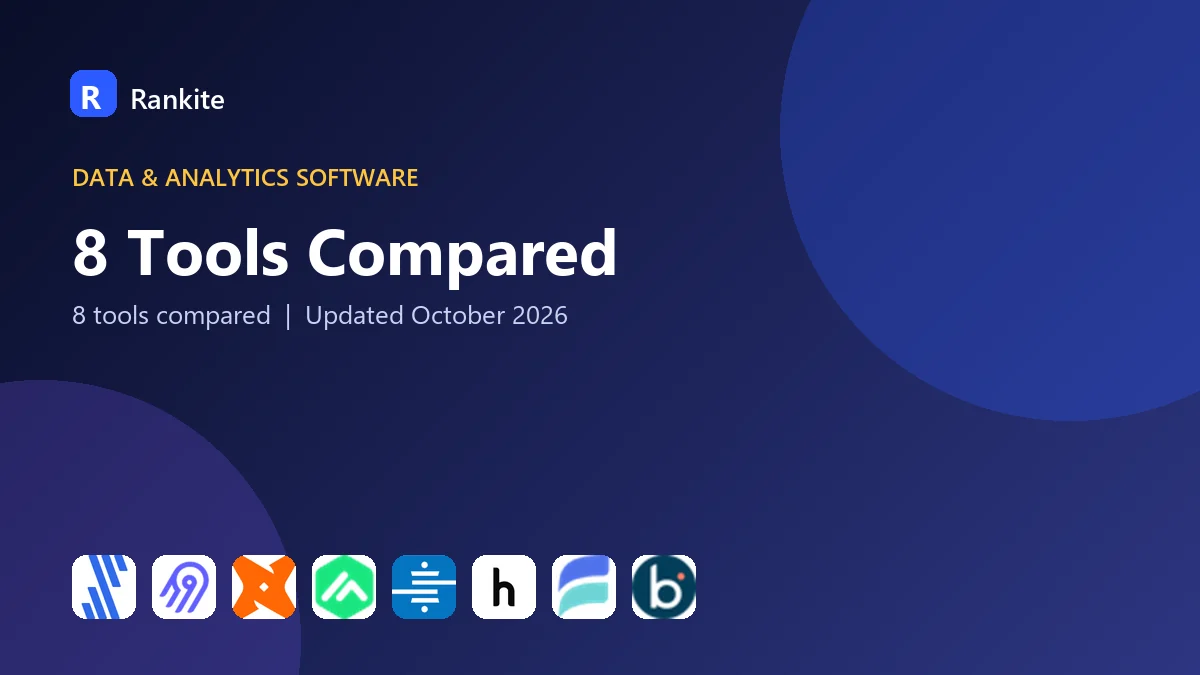 8 Tools Compared: Best Data Pipeline Software Reviews for 2026