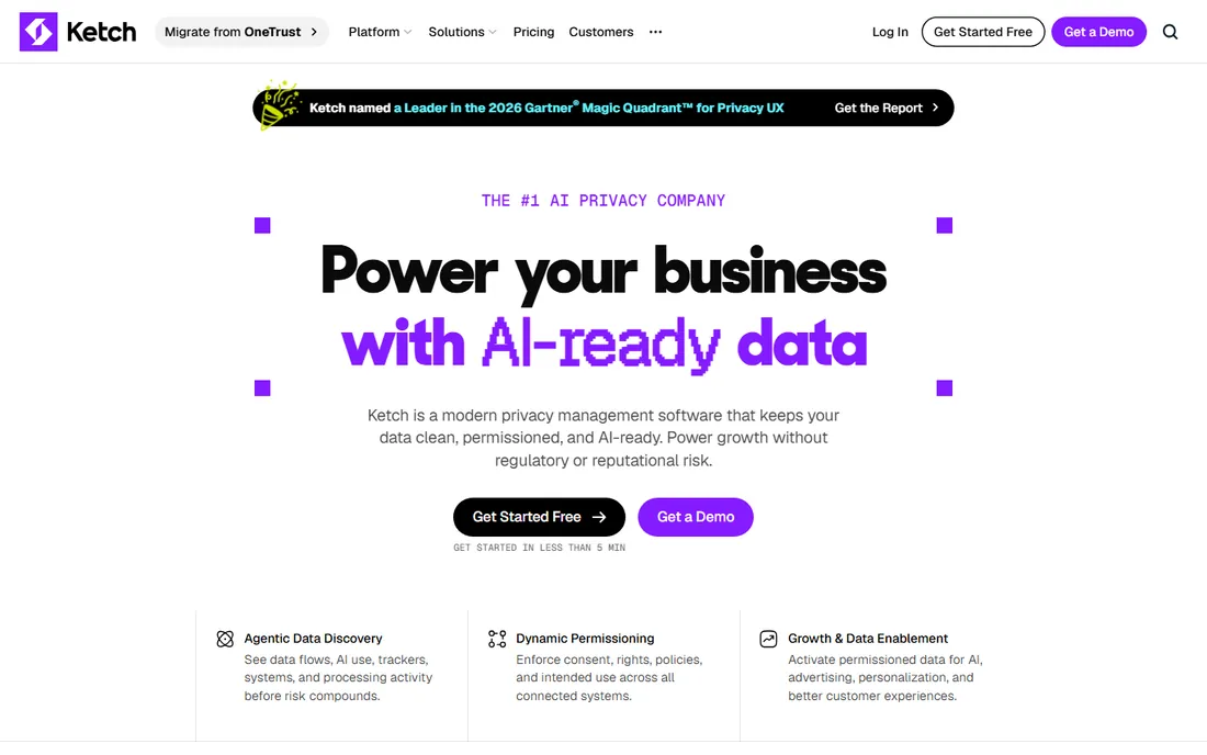 Ketch homepage