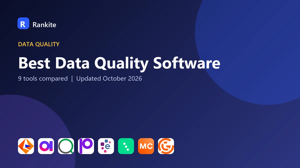 Best Data Quality Software in 2026: 9 Tools Compared