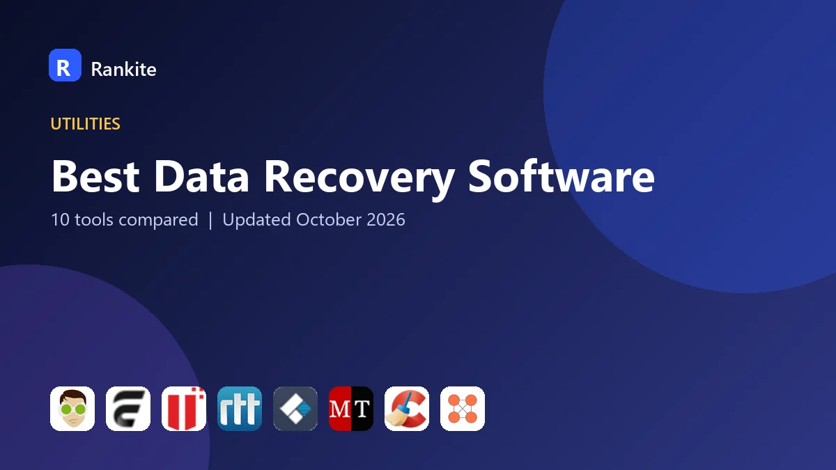 Best Data Recovery Software in 2026: 10 Tools Compared
