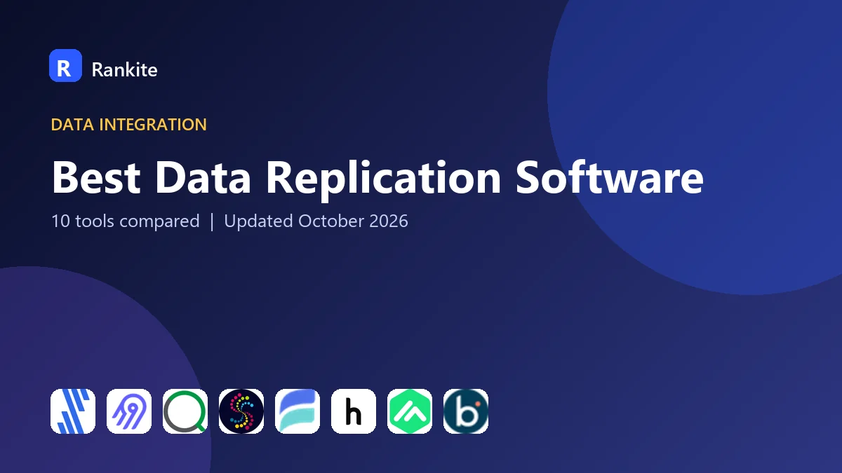 Best Data Replication Software in 2026: 10 Tools Compared