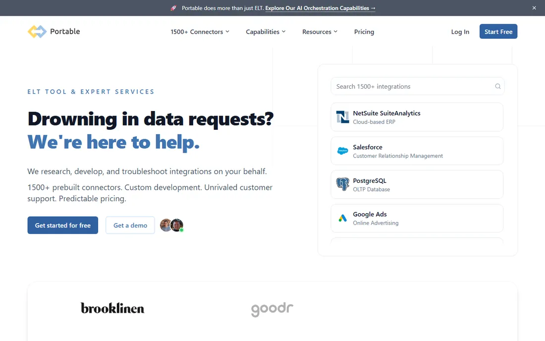 Portable homepage