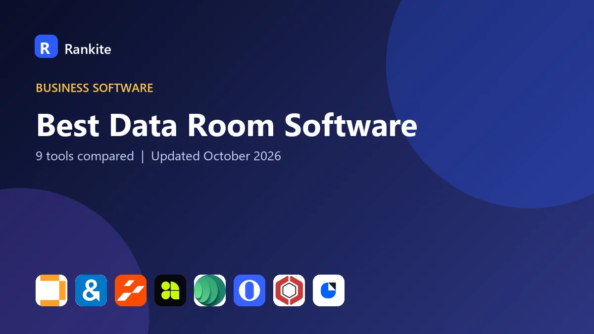 Best Data Room Software in 2026: 9 Providers Compared