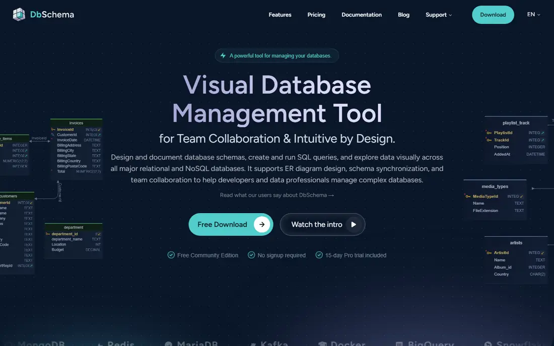 DbSchema homepage