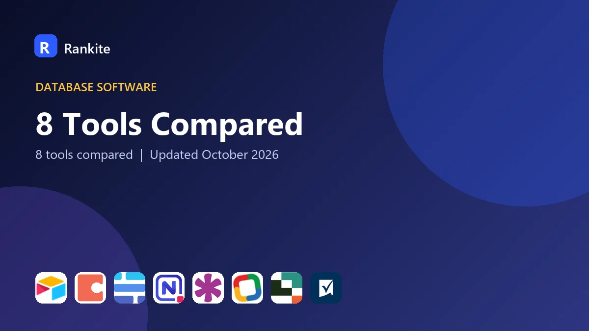 8 Tools Compared: Best Database Platforms for 2026