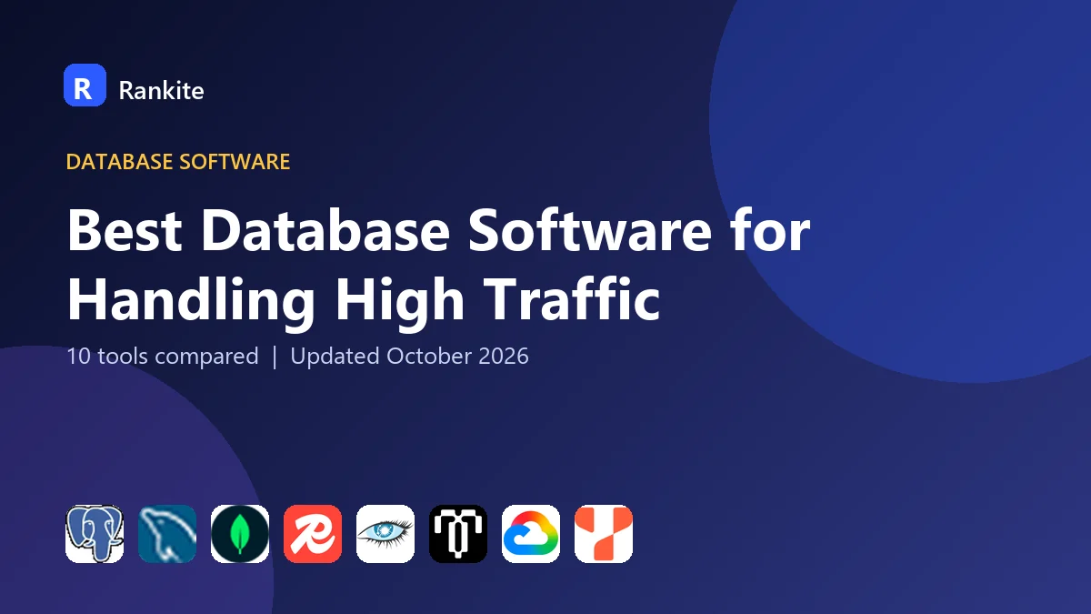 Best Database Software for Handling High Traffic in 2026: 10 Tools Compared