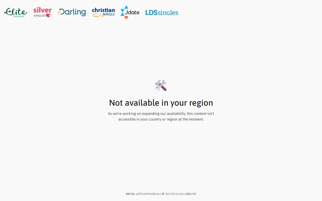 Christian Mingle homepage